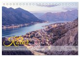Kotor - Juwel der Adria und UNESCO-Welterbe in Montenegro (Tischkalender 2025 DIN A5 quer), CALVENDO Monatskalender