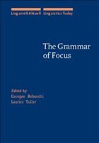 The Grammar of Focus - Rebuschi, Georges / Tuller, Laurice (eds.)