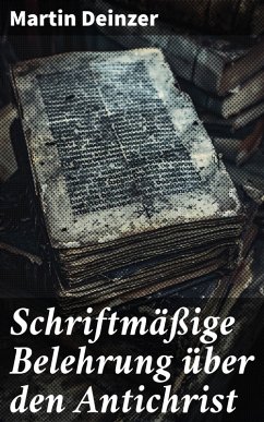 Cover Schriftmäßige Belehrung über den Antichrist (eBook, ePUB)