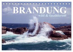 Brandung faszinierent und wild (Tischkalender 2025 DIN A5 quer), CALVENDO Monatskalender - Calvendo;Frank, Roland T.
