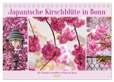 Japanische Kirschblüte in Bonn (Tischkalender 2025 DIN A5 quer), CALVENDO Monatskalender