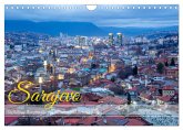 Sarajevo - Vielfältige Hauptstadt von Bosnien und Herzegowina (Wandkalender 2025 DIN A4 quer), CALVENDO Monatskalender