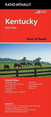 Rand McNally Easy to Read: Kentucky State Map - Rand Mcnally