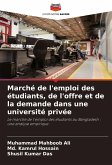 Marché de l'emploi des étudiants, de l'offre et de la demande dans une université privée