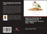 Aspects financiers de l'agriculture et du développement rural en Inde - 2016