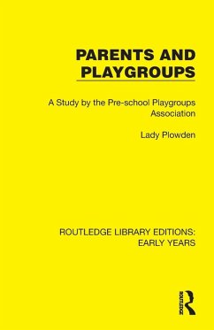 Parents and Playgroups - Pre-School Playgroups Association