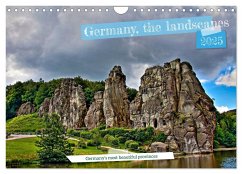 Germany, the landscapes (Wall Calendar 2025 DIN A4 landscape), CALVENDO 12 Month Wall Calendar