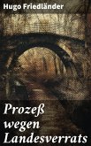 Prozeß wegen Landesverrats (eBook, ePUB)