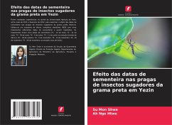 Efeito das datas de sementeira nas pragas de insectos sugadores da grama preta em Yezin - Shwe, Su Mon;Htwe, Ah Nge