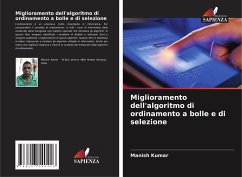 Miglioramento dell'algoritmo di ordinamento a bolle e di selezione - Kumar, Manish