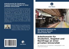 Arbeitsmarkt für Studenten, Angebot und Nachfrage an einer privaten Universität - Ali, Muhammad Mahboob;Hossain, Md. Kamrul;Das, Shusil Kumar