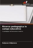 Ricerca pedagogica in campo educativo