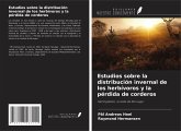 Estudios sobre la distribución invernal de los herbívoros y la pérdida de corderos