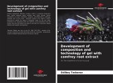 Development of composition and technology of gel with comfrey root extract