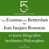 Von Erasmus von Rotterdam bis Jean Jacques Rousseau (MP3-Download)