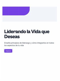 Cover Liderando la vida que deseas (eBook, ePUB)