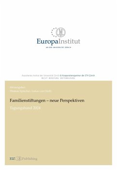 Familienstiftungen ¿ neue Perspektiven - Sprecher, Thomas