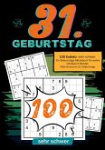 31. Geburtstag- Sudoku Geschenkbuch 31. Geburtstag- Sudoku Geschenkbuch