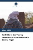 Konflikte in der Tuareg-Gesellschaft Ouillimenden Kel Dinnik, Niger