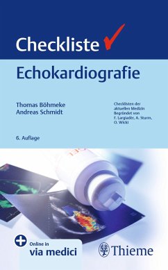 Checkliste Echokardiografie - Schmidt, Andreas;Böhmeke, Thomas