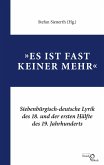 ¿Es ist fast keiner mehr¿