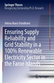 Ensuring Supply Reliability and Grid Stability in a 100% Renewable Electricity Sector in the Faroe Islands