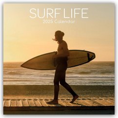 Surf Life - Surfen - Surfing 2025 - 12-Monatskalender - The Gifted Stationery Co. Ltd