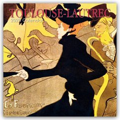 Toulouse-Lautrec - Henri de Toulouse-Lautrec - Kunstkalender 2025 16-Monatskalender - The Gifted Stationery Co. Ltd