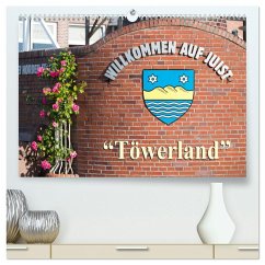 &quote;Töwerland&quote; Juist (hochwertiger Premium Wandkalender 2025 DIN A2 quer), Kunstdruck in Hochglanz