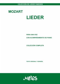 Cover Lieder Wolfgang Amadeus Mozart (eBook, PDF)