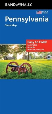 Rand McNally Easy to Fold: Pennsylvania State Laminated Map - Rand Mcnally