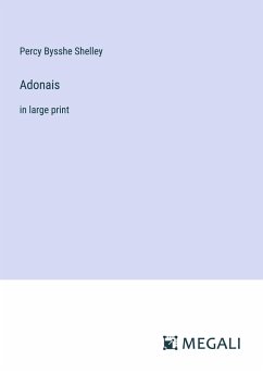 Adonais - Shelley, Percy Bysshe