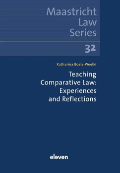 Teaching Comparative Law - Boele-Woelki, Katharina