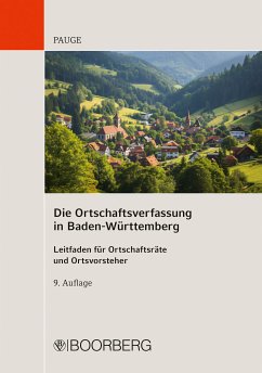 Die Ortschaftsverfassung in Baden-Württemberg (eBook, PDF) - Pauge, Luisa