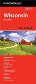 Rand McNally Easy to Read: Wisconsin State Map