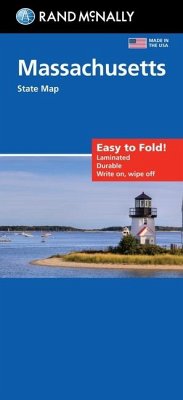 Rand McNally Easy to Fold: Massachusetts State Laminated Map - Rand Mcnally