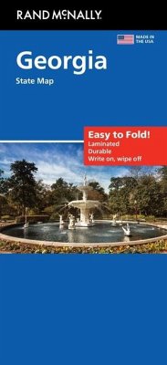 Rand McNally Easy to Fold: Georgia State Laminated Map - Rand Mcnally