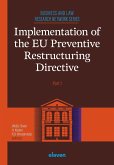 Implementation of the EU Preventive Restructuring Directive