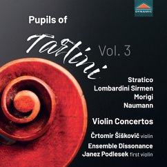 Pupils Of Tartini Vol.3 - Violin Concertos - Siskovic,Crtomir/Podlesek,Janez/Ensemble Dissonanc