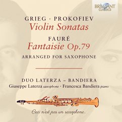 Grieg&Prokofiev:Violina Sonatas,Faure:Fantaisie Op - Duo Laterza/Laterza,G./Bandieri