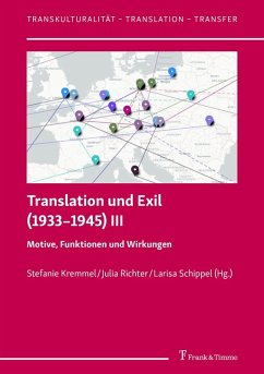Translation und Exil (1933-1945) III (eBook, PDF) Cover Translation und Exil (1933-1945) III (eBook, PDF)