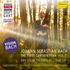 Vision Bach Vol.3 - The First Cantata Year - Rademann,H.-C./Gaechinger Cantorey