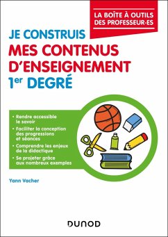 Je construis mes contenus d'enseignement 1er degré (eBook, ePUB) Cover Je construis mes contenus d'enseignement 1er degré (eBook, ePUB)