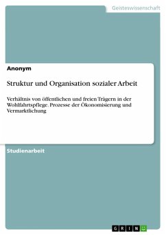 Cover Struktur und Organisation sozialer Arbeit (eBook, PDF)