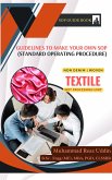 Guidelines to make your own SOP (Standard Operating Procedure)) (eBook, ePUB)