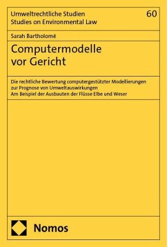 Computermodelle vor Gericht - Bartholomé, Sarah