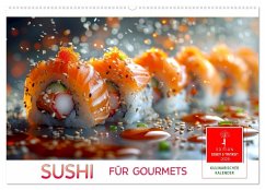 Sushi für Gourmets (Wandkalender 2025 DIN A2 quer), CALVENDO Monatskalender - Calvendo;Roder, Peter