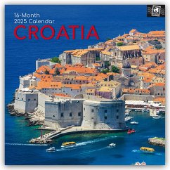 Croatia - Kroatien 2025 - 16-Monatskalender - The Gifted Stationery Co. Ltd