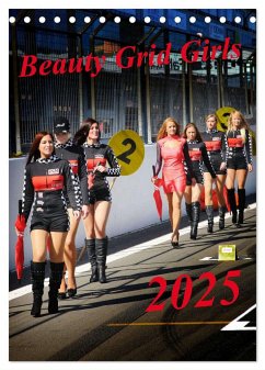 Beauty Grid Girls (Tischkalender 2025 DIN A5 hoch), CALVENDO Monatskalender