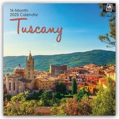 Tuscany - Toskana 2025 - 16-Monatskalender - Gifted Stationery Co. Ltd